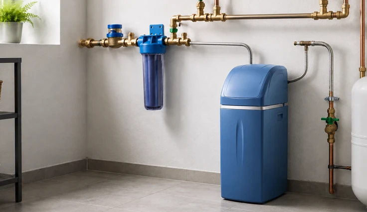 Wasser Entkalkungsanlage und Kalkschutzsystem